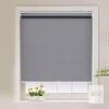 New AOSKY Cordless Roller Shades Blackout Blinds for Windows Room Darkening Rolled Up Shades with Spring System, UV Protection Window Shades Door Blinds for Home 53W x 183H cm (21" W x 72" H),Grey