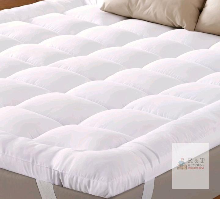 BEDEL Mattress Topper, Approx. 3" Thick, Shredded Memory Foam Fill, Bamboo Viscose Cover