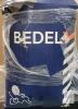 BEDEL Mattress Topper, Approx. 3" Thick, Shredded Memory Foam Fill, Bamboo Viscose Cover - 3