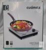 Cusimax CMHP-C150 Electric Single Burner Hot Plate, 1500W, Stainless Steel, 11-Level Thermostat new