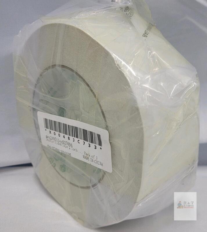 Double-Sided Tape, 2" x 55 yds, Solvent Acrylic Adhesive, Tissue Backing