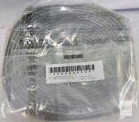 Gray Pile Weather Stripping 0.8" x 0.25" Sealed Roll