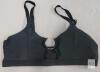 NEW Black Cutout Bralette with Gold Hardware, Size Medium