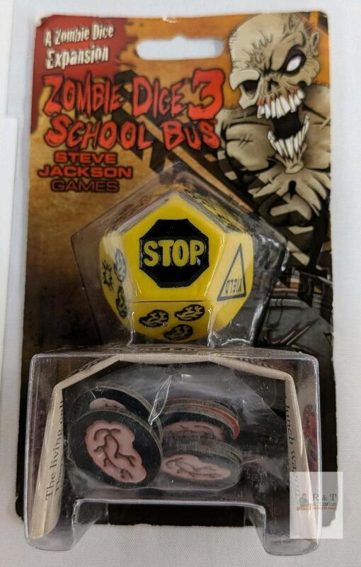 Zombie Dice 3: School Bus Board Game Expansion Pack by Steve Jackson Games
