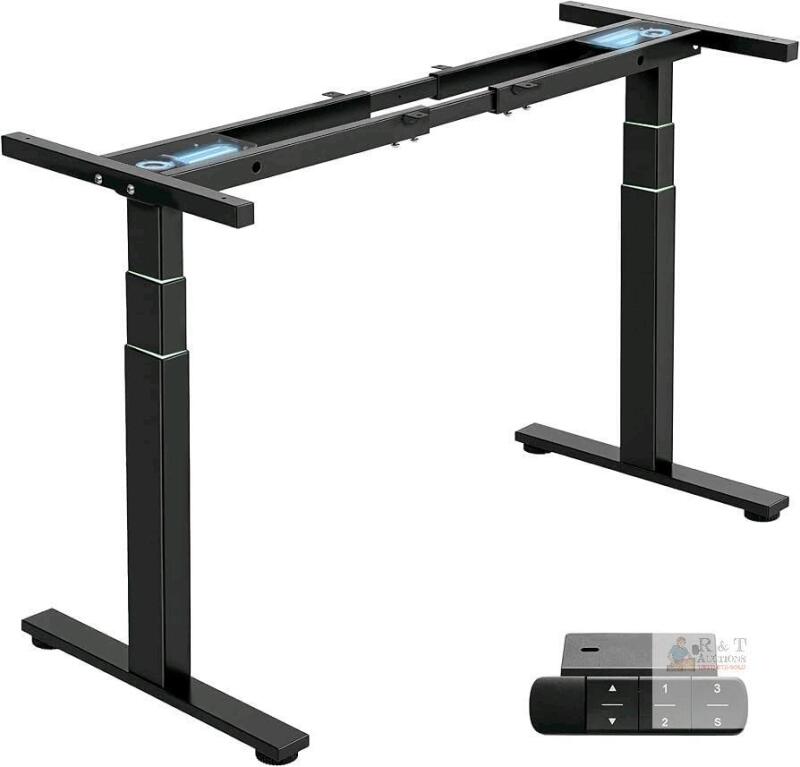 Topsky Electric Height Adjustable Standup Desk Frame - 48 HOUR WARRANTY ON ANY DEFECTS OR MISSING PARTS