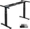 Topsky Electric Height Adjustable Standup Desk Frame - 48 HOUR WARRANTY ON ANY DEFECTS OR MISSING PARTS