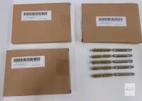 Brass Bore Brushes, 13mm Diameter, 4" Length, Hex Shank, Model cus241120dd001141
