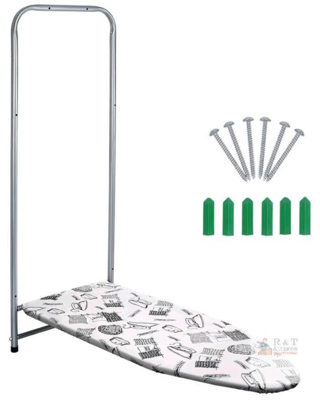 New Duwee 14"&times;38" Wall / Door Mounted Ironing Board w/Heat Resistant Cover .