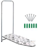 New Duwee 14"&times;38" Wall / Door Mounted Ironing Board w/Heat Resistant Cover .