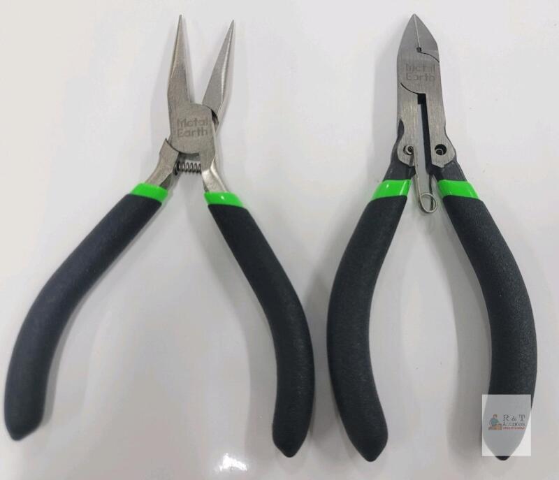 new Fascinations MMT002 2-Piece Tool Kit: Needle Nose Pliers & Clippers for Precision Model Building