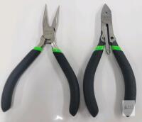 new Fascinations MMT002 2-Piece Tool Kit: Needle Nose Pliers & Clippers for Precision Model Building