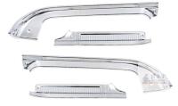 Aluminum Door Sill Protector Kit for 1978&ndash;1991 Chevy/GMC C/K R/V Series Pickup Trucks