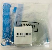 Vacuum Storage Bags Set ZKSN-5P, 5 Bags 15.75x23.62 in, Includes Hand Pump
