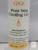 GiGi Post Wax Cooling Gel 8 fl oz (236 mL) Aloe Vera Cucumber Menthol Skin Freshener Sealed - 2