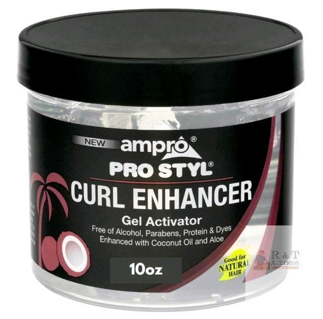 Ampro Pro Styl Curl Enhancer Gel Activator, 10 oz, Alcohol-Free, Vegan Formula