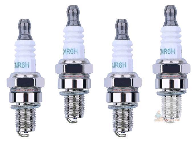 Atunee CMR6H Spark Plugs, 4-Pack, Compatible with Stihl FS110R Trimmer
