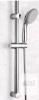 New - OFFO Shower Head Slide Bar , 33" . Segmental . Installation Distance 20-32 in with 360&deg;Adjustable Handheld Shower Head Holder for Bathroom, Screw Wall Mounted, Chrome .