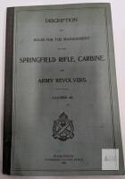 Springfield Rifle & Army Revolvers Caliber .45 Manual 1898 Govt. Printing Office, ISBN 9781088054987