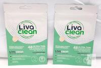LivaClean Hydrocolloid Blemish Patches 48 Count, Ultra Thin, 8/10/12mm, Fragrance Free