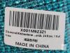 Aqua Blue 24-Row Diamond Rhinestone Mesh Ribbon Roll, 4.75" x 10 Yards, Flexible Craft Trim - 2