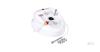 Kendal HB-SFD01 Diamond Microdermabrasion Machine, 9 Tips, 2 Wands, Adjustable Vacuum, 65AS NEWW, 110V