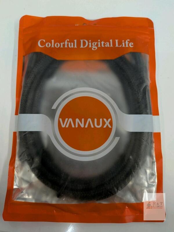 VANAUX 6.6ft 3.5mm TRRS AUX Audio Cable with 90&deg; Right-Angle Connectors