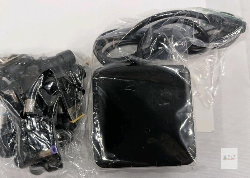 90W Universal Laptop Charger, Multiple Adapters, Model X004VEGDA3, Black,