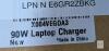 90W Universal Laptop Charger, Multiple Adapters, Model X004VEGDA3, Black, - 2