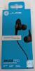 JLab JBuds Pro Wired In-Ear Earbuds with Mic, 10mm Titanium Drivers, 3.5mm Right-Angled Plug