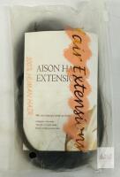 Aison 100% Human Hair Extension, Medium Brown, Machine Weft, Straight, Original Packaging