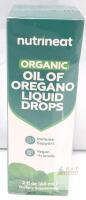 NutriNeat Organic Oil of Oregano Liquid Drops, 2 fl oz, Non-GMO, Vegan