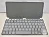 Logitech Keys-To-Go 2 Portable Bluetooth Keyboard, QWERTY, Dark Grey