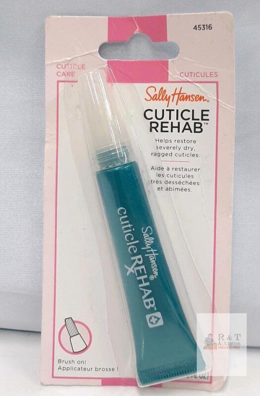 Sally Hansen Cuticle Rehab 45316, 0.21 fl oz, Brush-on Gel, Vitamin E & Botanical Oils