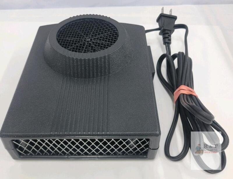 Electric Nail Dust Collector, Black ABS Plastic, AC Powered, Mesh Filter,