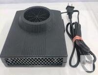 Electric Nail Dust Collector, Black ABS Plastic, AC Powered, Mesh Filter,