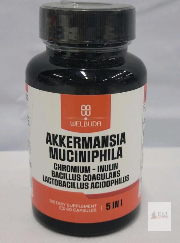 Welbuda Akkermansia Muciniphila Probiotic Capsules, 60 Count, Exp. 03/2028
