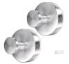 Homeshifters 2-Piece Brushed Nickel Wall-Mounted Robe Hooks