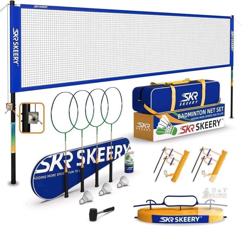 New SKR Skreery Badminton Net Set | Retails for $167.88