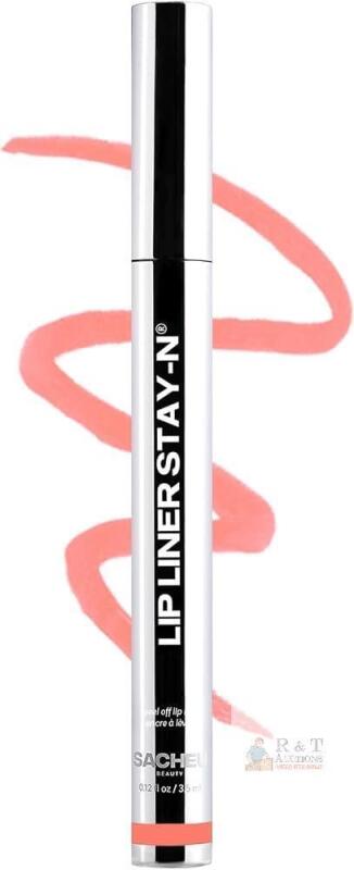 SACHEU LIP LINER STAY-N, 0.12 oz, Long-Lasting Peel-Off Lip Stain with Hyaluronic Acid & Vitamin E
