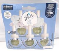 Glade PlugIns Scented Oil Refills Clean Linen, 5 Pack, Lasts Up to 300 Days, UPC 062356903599