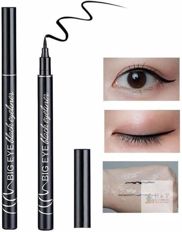 NEW BIG EYE Black Liquid Eyeliner Pen with Felt Tip