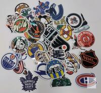 NHL Team Logo Vinyl Sticker Set &ndash; 22 Unused Decals, 2.5" Wide
