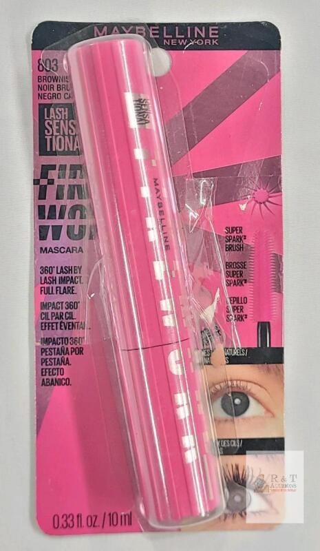 Maybelline Lash Sensational Mascara 803 Brownish Black, 0.33 fl oz, Full Fan Effect, New Sealed