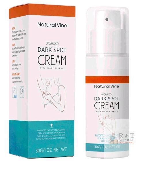 New Natural Vine Dark Spot Corrector: Dark Spot Remover for Face & Body in 8 Weeks - Instant Concealing Age Brown Sun Faded Spot Remover Melasma Freckles Correcting with Niacinamide for Women and Men 1 OZ EXP 08-18-2026