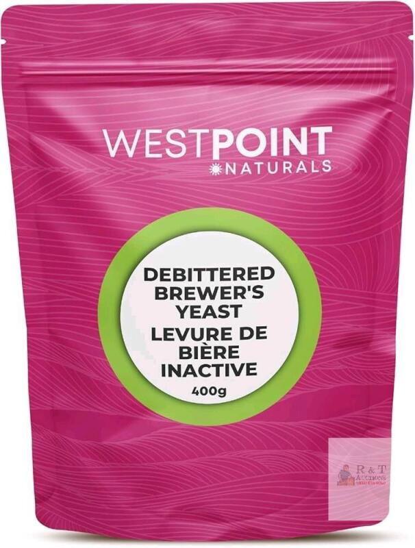 [bb 2027] New Westpoint Naturals, Debittered Brewer's Yeast, 400g