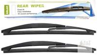 New 2-Pack ASLAM 11E Rear Windshield Wiper Blades Type-E Fits the Snap Claw Arm / AS-01-11E