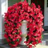 Fake Bougainvillea Artificial Hanging Flowers, 2 PCS Outdoor Faux Plants UV Resistant Realistic Silk Long Trailing Vines