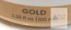 NEW ARTME Metallic Gold Acrylic Paint, 3.38 fl oz (100 ml), ASTM D-4236 & EN71, Non-Toxic, Batch AP20240001 - 2