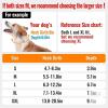 New MAXFUT Dog Cone Collar,Soft Cone for Dogs to Stop Licking After Surgery,Non Inflatable Dog Donut Cone (Blue, L) - 2