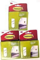 3M Command Poster Strips 17024C, 36 White Strips, 2.75" x 0.63", Damage-Free Hanging